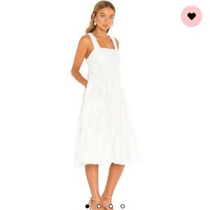 Amanda Uprichard Mitzi dress white